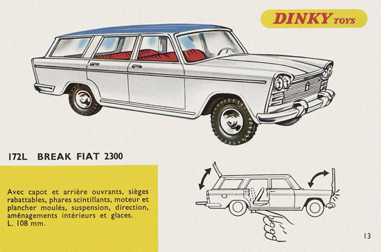 Dinky Toys Katalog 1967