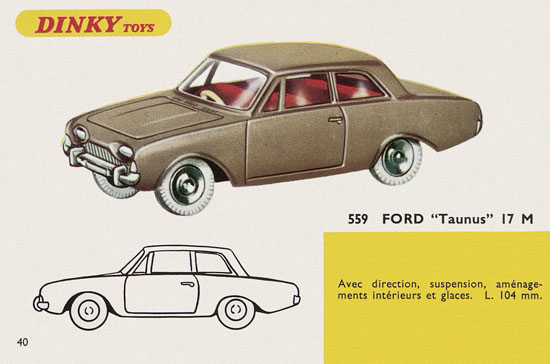 Dinky Toys Katalog 1967