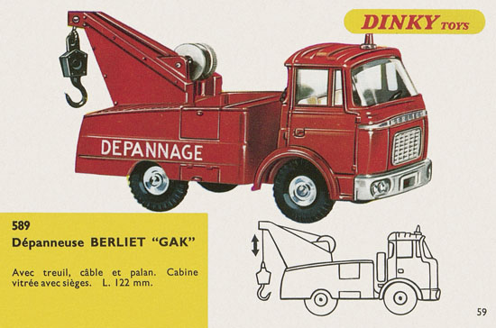 Dinky Toys Katalog 1967