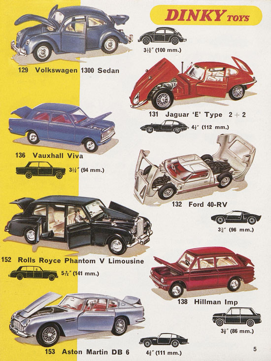 Dinky Toys Katalog 1969 No. 5, Dinky Supertoys 1969