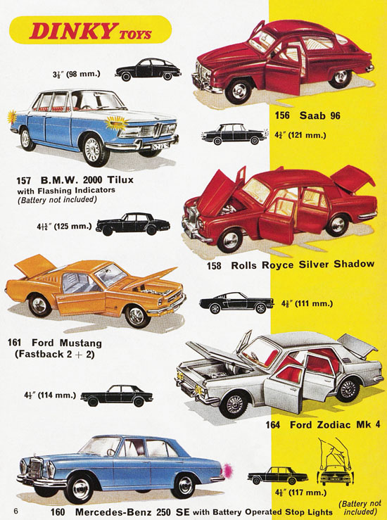 Dinky Toys Katalog 1970 No. 6, Dinky Supertoys 1970