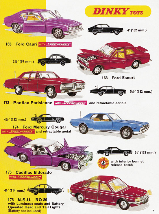 Dinky Toys Katalog 1970 No. 6, Dinky Supertoys 1970