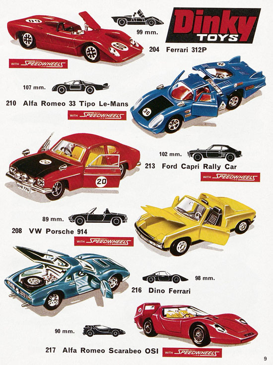 Dinky Toys Katalog 1972, Dinky Supertoys 1972