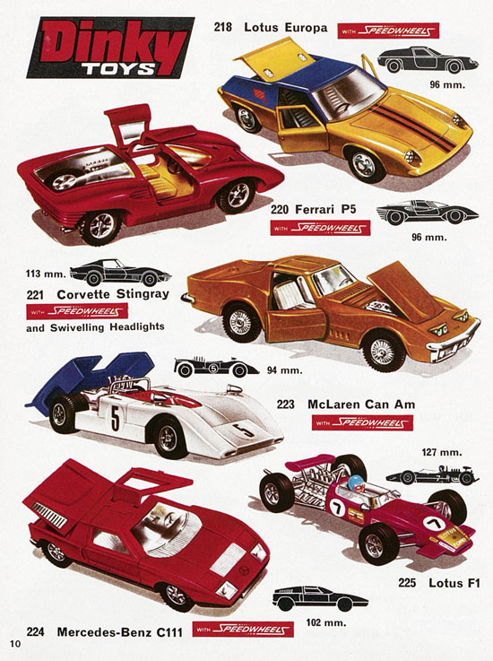 Dinky Toys Katalog 1972, Dinky Supertoys 1972