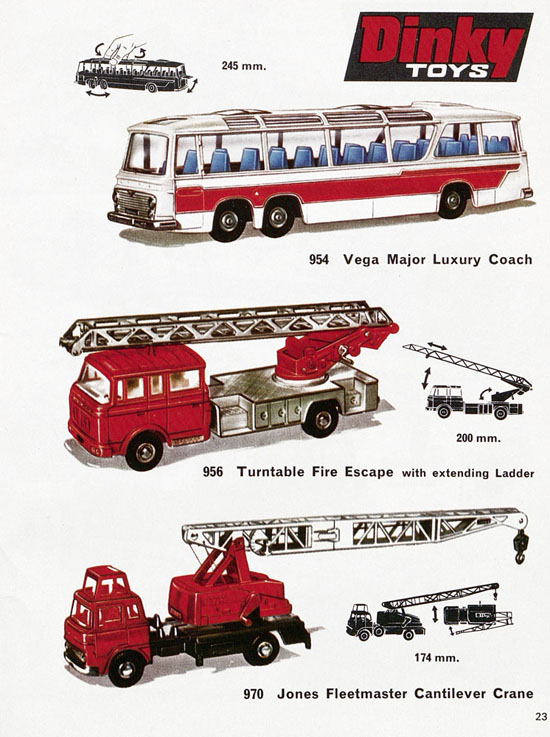 Dinky Toys Katalog 1972, Dinky Supertoys 1972