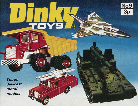 Seite 1 Dinky Toys Katalog 1973, Dinky Supertoys 1973