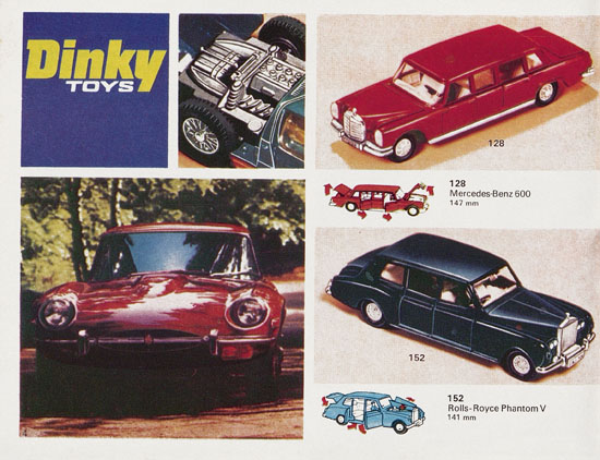 Seite 4 Dinky Toys Katalog 1973, Dinky Supertoys 1973
