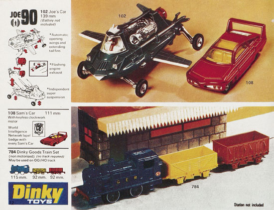 Seite 12 Dinky Toys Katalog 1973, Dinky Supertoys 1973