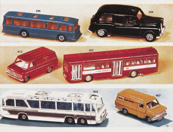 Seite 15 Dinky Toys Katalog 1973, Dinky Supertoys 1973
