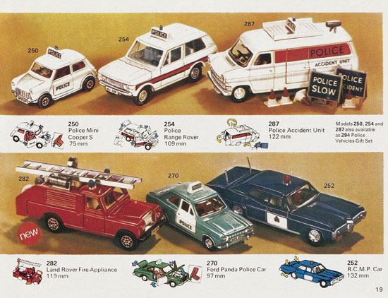 Seite 19 Dinky Toys Katalog 1973, Dinky Supertoys 1973