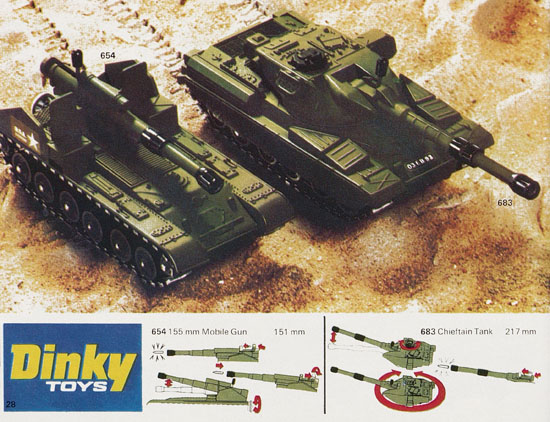 Seite 28 Dinky Toys Katalog 1973, Dinky Supertoys 1973