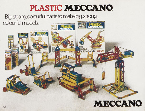 Seite 38 Dinky Toys Katalog 1973, Dinky Supertoys 1973