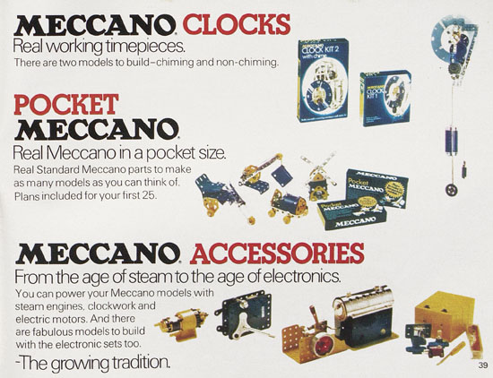 Seite 39 Dinky Toys Katalog 1973, Dinky Supertoys 1973