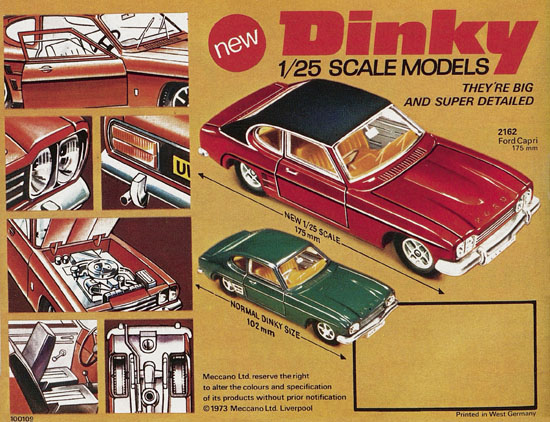 Seite 40 Dinky Toys Katalog 1973, Dinky Supertoys 1973