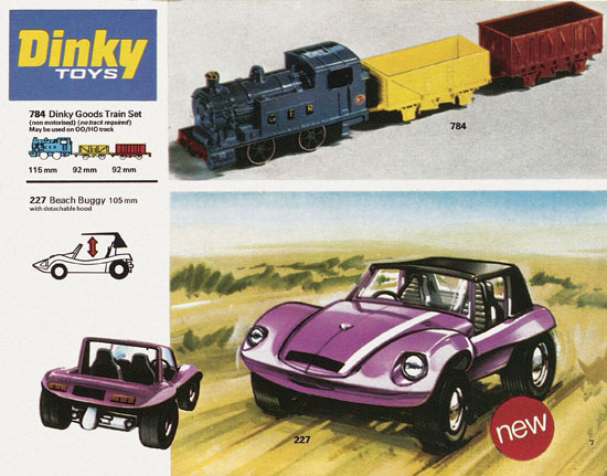 Seite 7 Dinky Toys Katalog 1974, Dinky catalog 1974