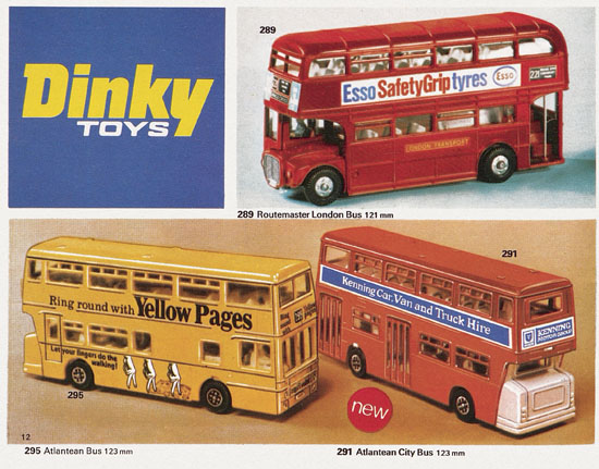 Seite 12 Dinky Toys Katalog 1974, Dinky catalog 1974