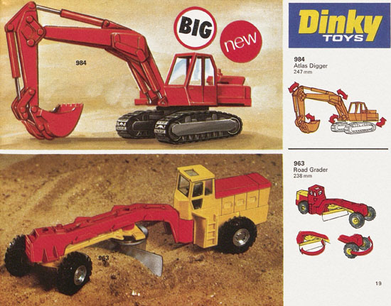 Seite 19 Dinky Toys Katalog 1974, Dinky catalog 1974