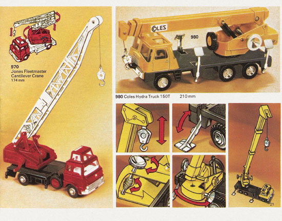 Seite 21 Dinky Toys Katalog 1974, Dinky catalog 1974