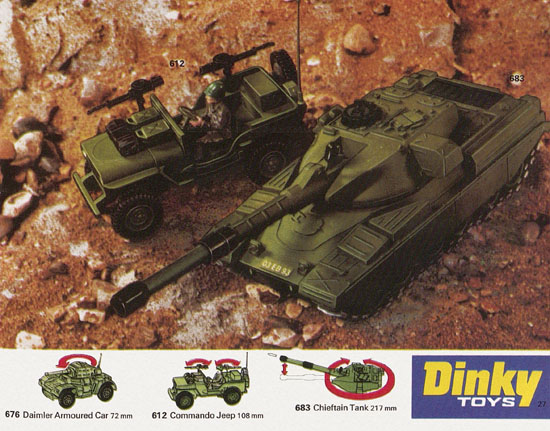 Seite 27 Dinky Toys Katalog 1974, Dinky catalog 1974