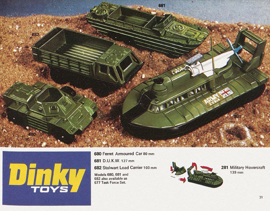 Seite 31 Dinky Toys Katalog 1974, Dinky catalog 1974
