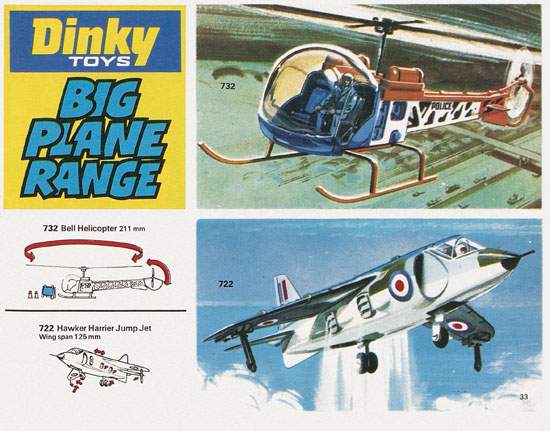 Seite 33 Dinky Toys Katalog 1974, Dinky catalog 1974
