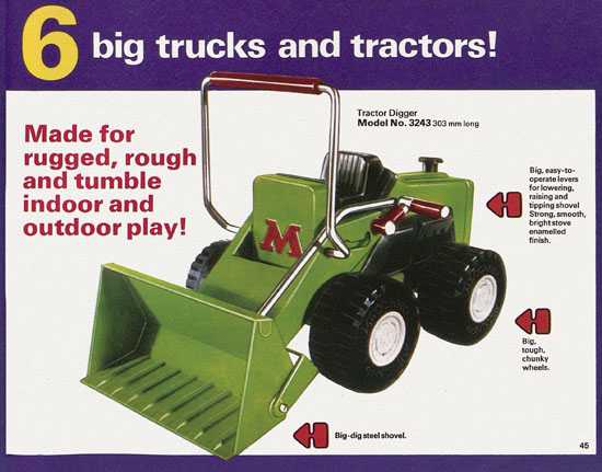 Seite 45 Dinky Toys Katalog 1974, Dinky catalog 1974