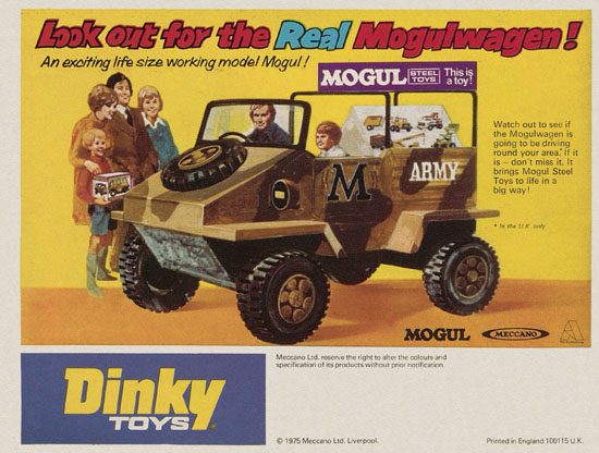 Dinky Toys catalog No. 11 1975