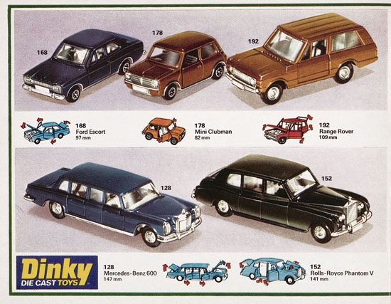 Dinky Toys Katalog 1976, Dinky Supertoys 1976