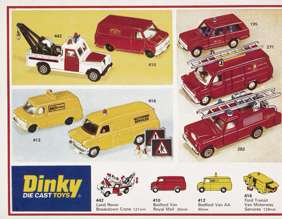 Dinky Toys Katalog 1976, Dinky Supertoys 1976