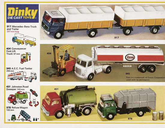 Dinky Toys Katalog 1976, Dinky Supertoys 1976