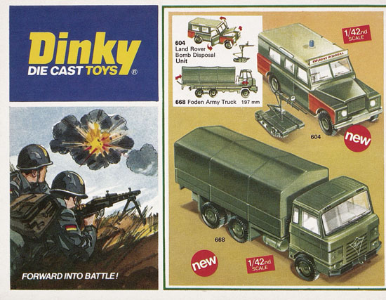 Dinky Toys Katalog 1976, Dinky Supertoys 1976