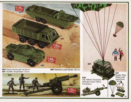 Dinky Toys Katalog 1976, Dinky Supertoys 1976