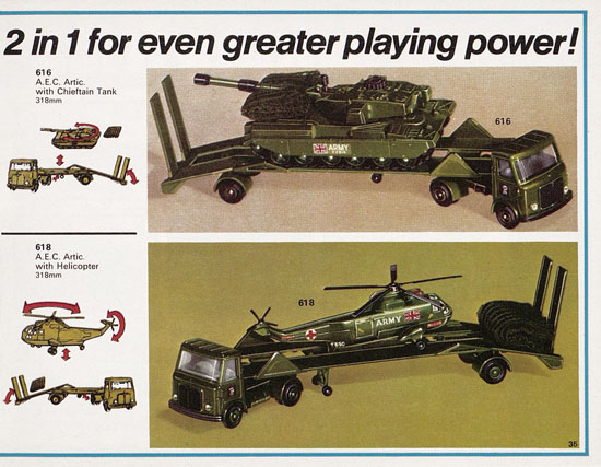 Dinky Toys Katalog 1976, Dinky Supertoys 1976