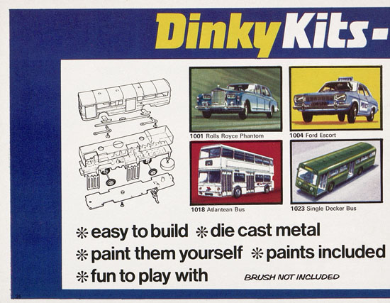 Dinky Toys Katalog 1976, Dinky Supertoys 1976