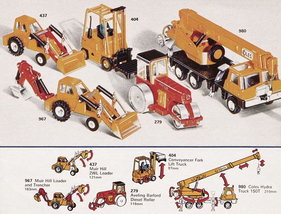 Dinky Toys Katalog 1977, Dinky Supertoys 1977