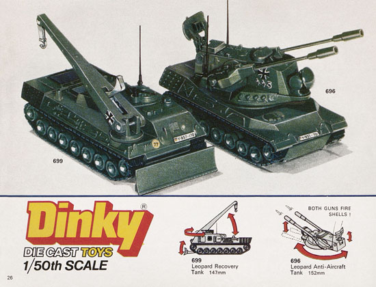 Dinky Toys Katalog 1977, Dinky Supertoys 1977