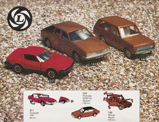 Seite 8 Dinky Toys Katalog 1978, Dinky Supertoys 1978