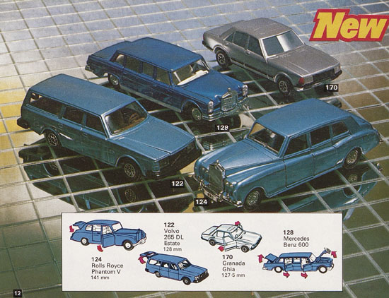 Seite 12 Dinky Toys Katalog 1978, Dinky Supertoys 1978