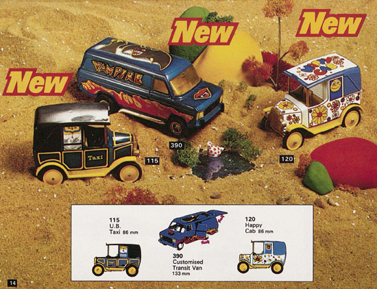 Seite 14 Dinky Toys Katalog 1978, Dinky Supertoys 1978