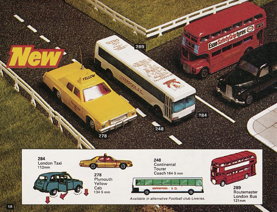 Seite 18 Dinky Toys Katalog 1978, Dinky Supertoys 1978