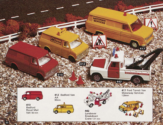 Seite 20 Dinky Toys Katalog 1978, Dinky Supertoys 1978