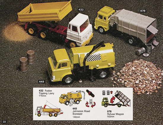 Seite 22 Dinky Toys Katalog 1978, Dinky Supertoys 1978
