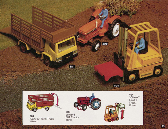 Seite 25 Dinky Toys Katalog 1978, Dinky Supertoys 1978