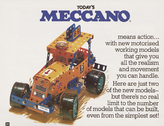 Seite 34 Dinky Toys Katalog 1978, Dinky Supertoys 1978