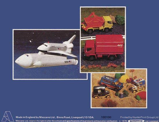 Seite 44 Dinky Toys Katalog 1978, Dinky Supertoys 1978