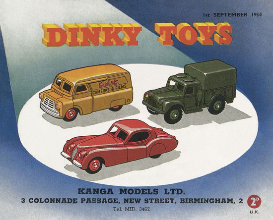 Dinky Toys catalogue 1954