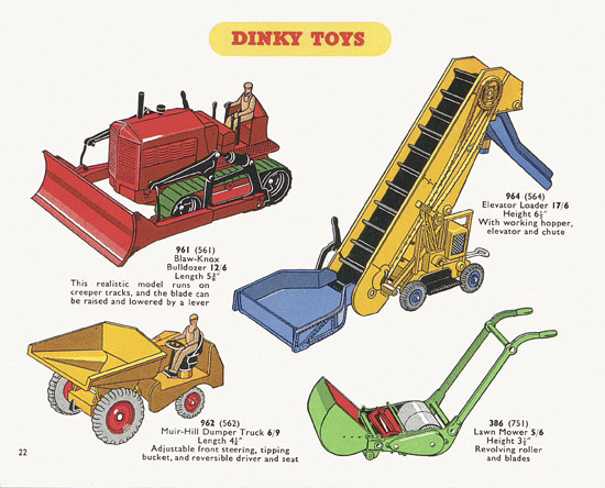 Dinky Toys catalogue 1954