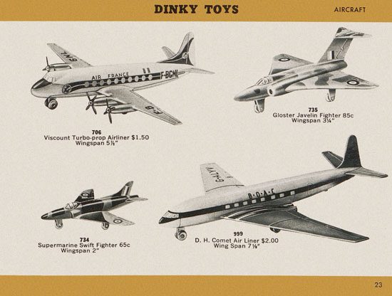 Dinky Toys catalogue 1957