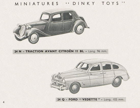 Dinky Toys catalogue 1953