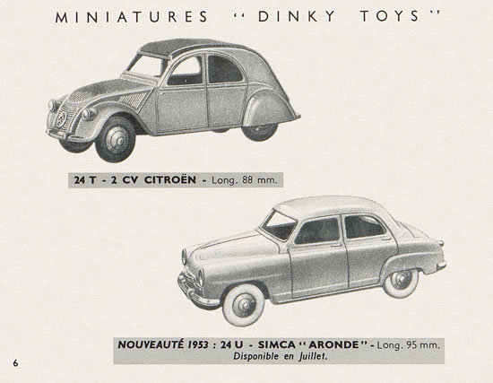 Dinky Toys catalogue 1953